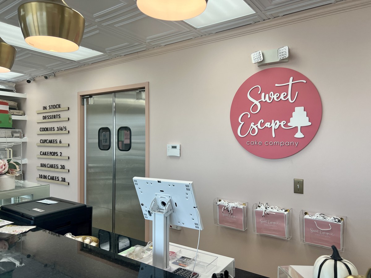 Inside the Sweet Escape Cake Company bakery on the south side of Indianapolis.