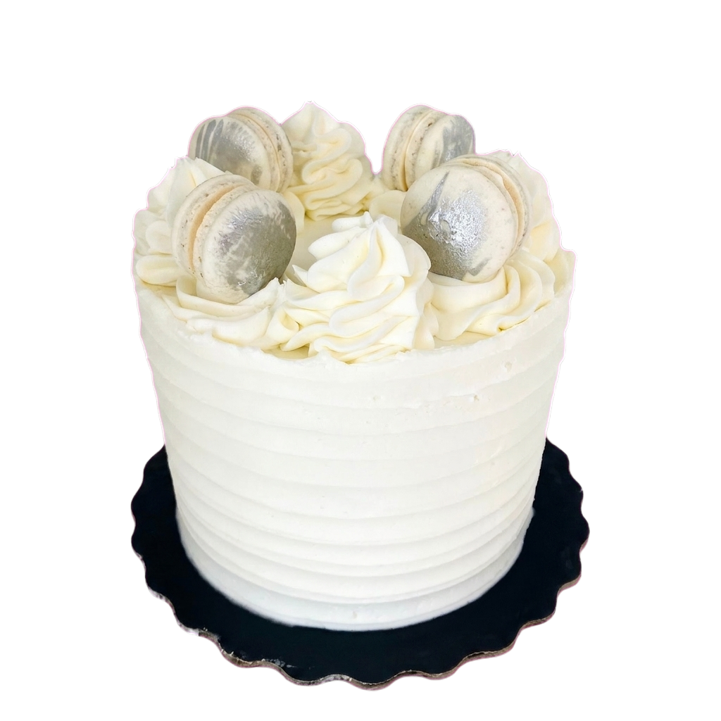 Silver Celebration case cake