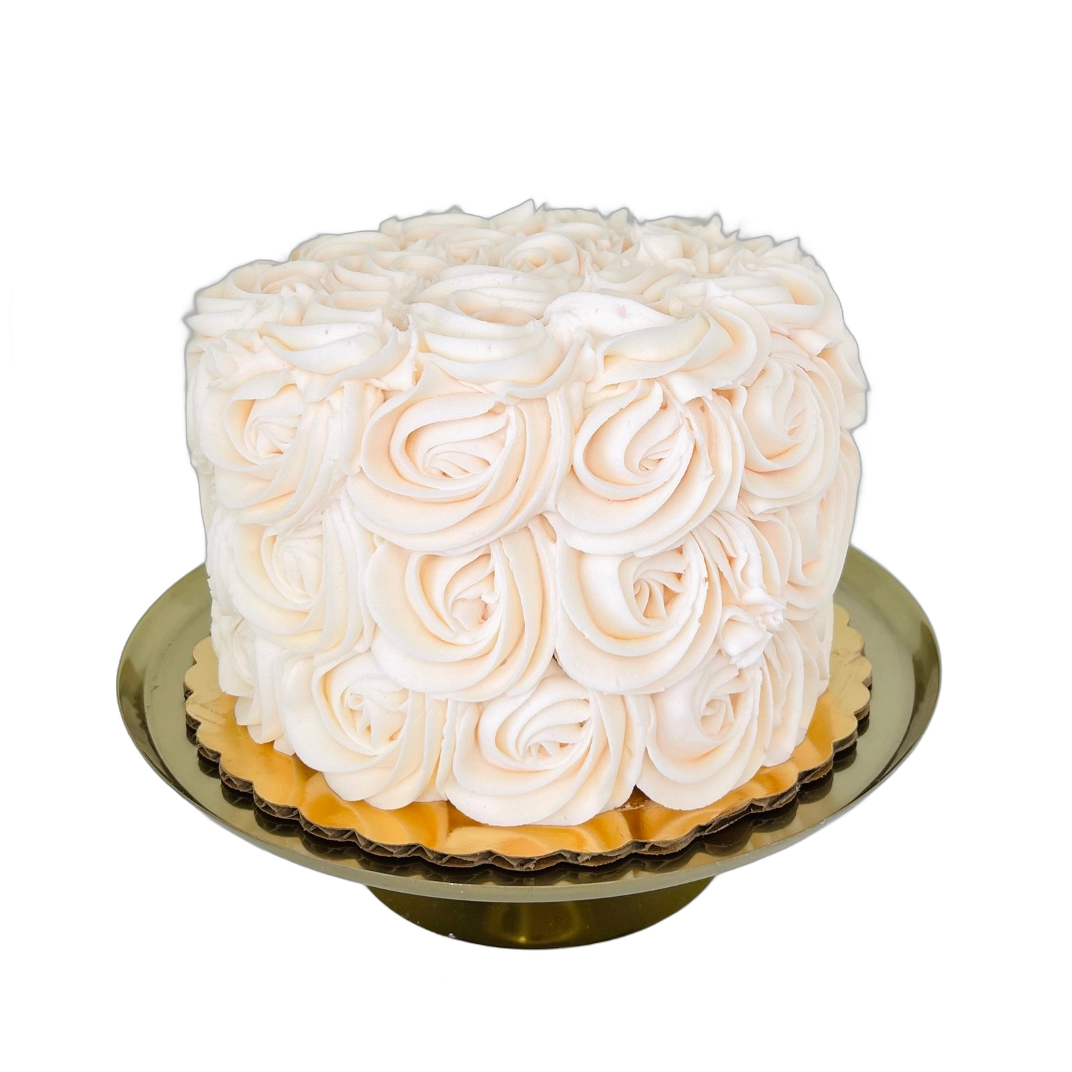 Blush Rose case cake