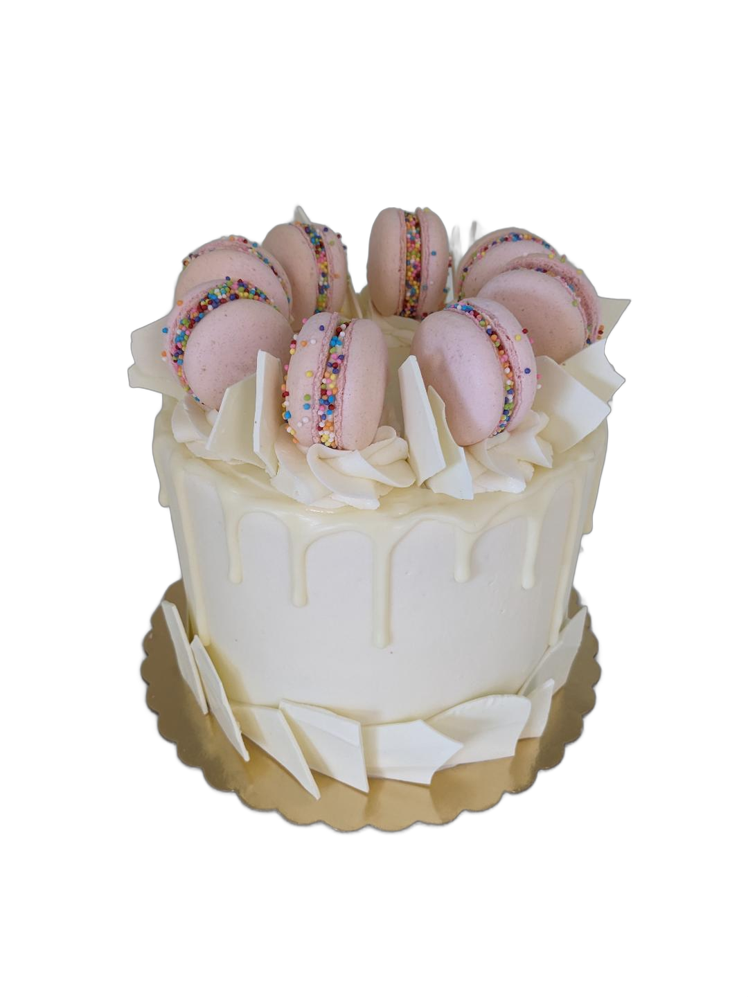 Macaron Drip case cake