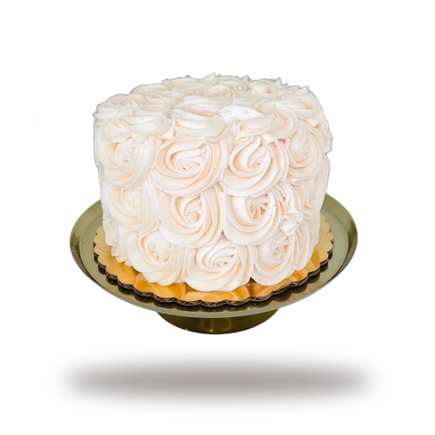 Blush Rose case cake