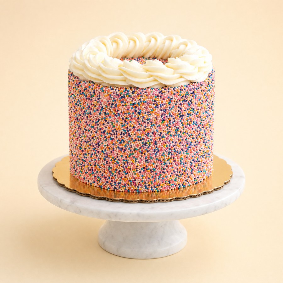Confetti Party case cake