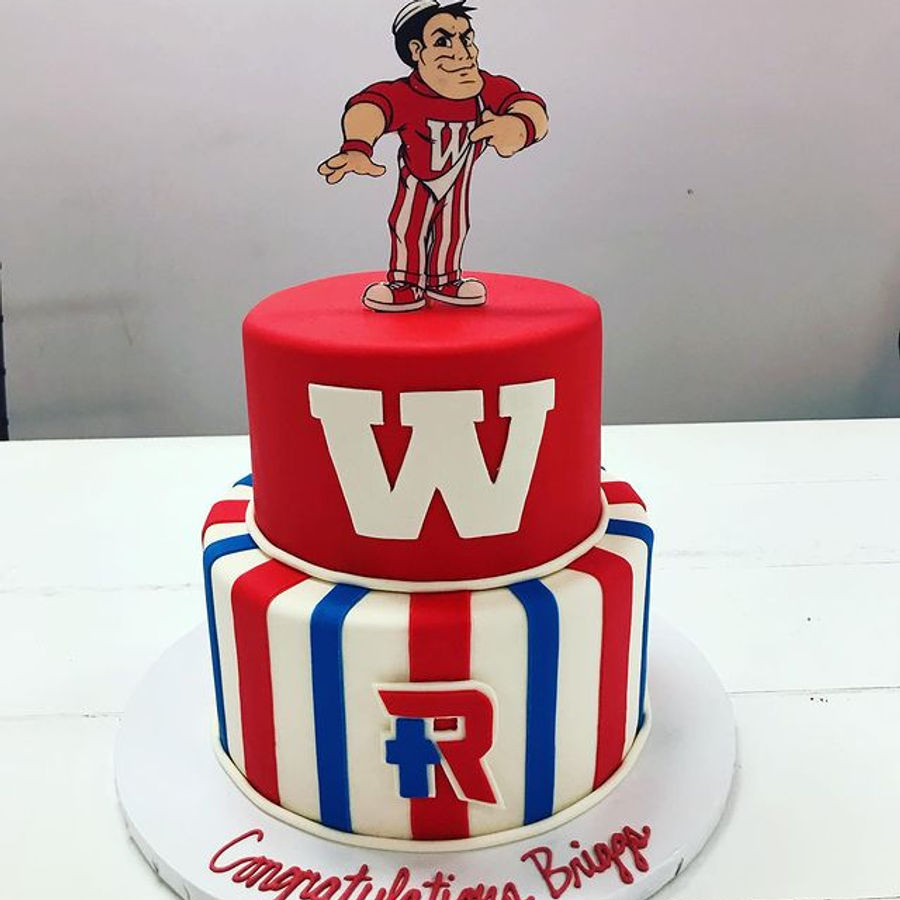 Graduation cake by Sweet Escape Cake Company, Indianapolis