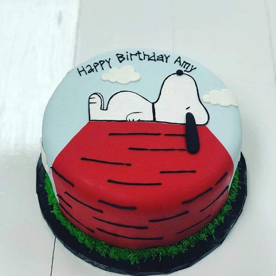 Birthday cake by Sweet Escape Cake Company, Indianapolis