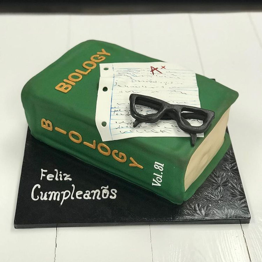 Graduation cake by Sweet Escape Cake Company, Indianapolis