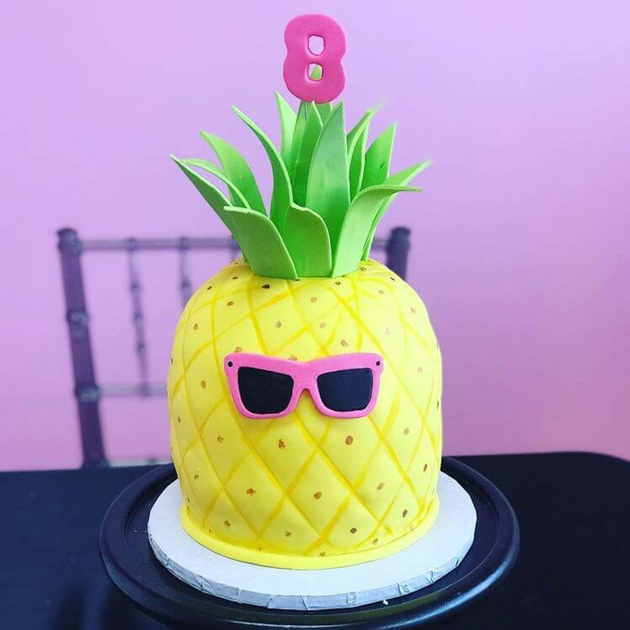 Birthday cake by Sweet Escape Cake Company, Indianapolis