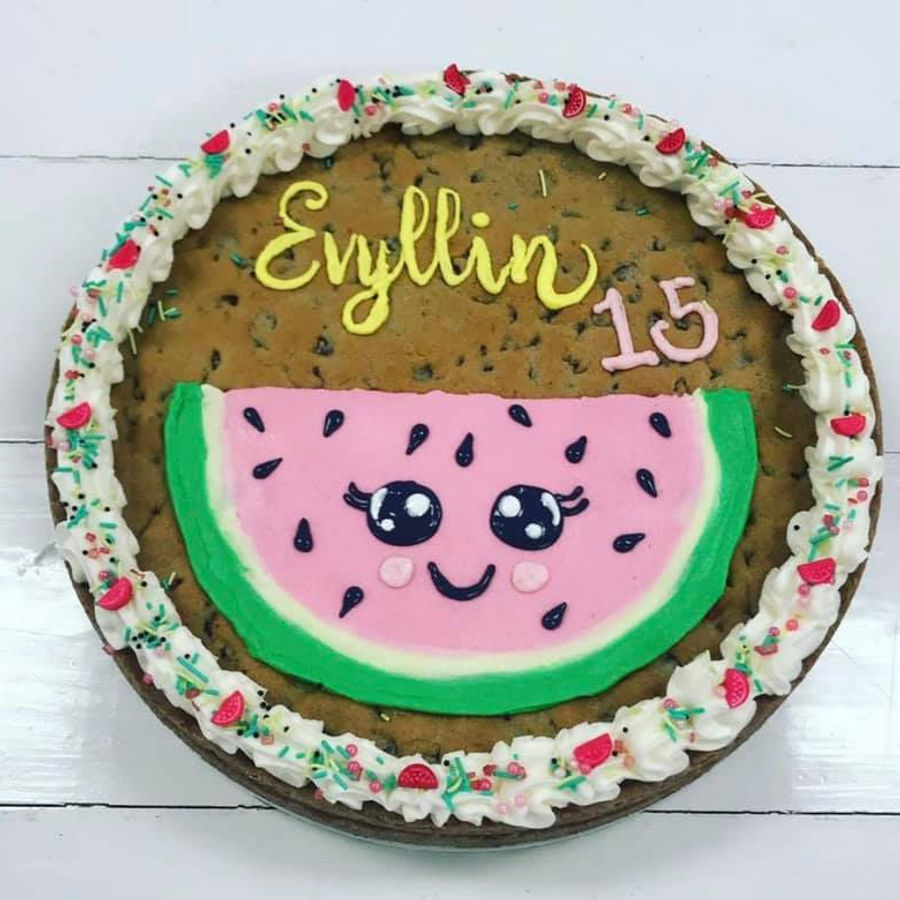 Cookie cake by Sweet Escape Cake Company, Indianapolis