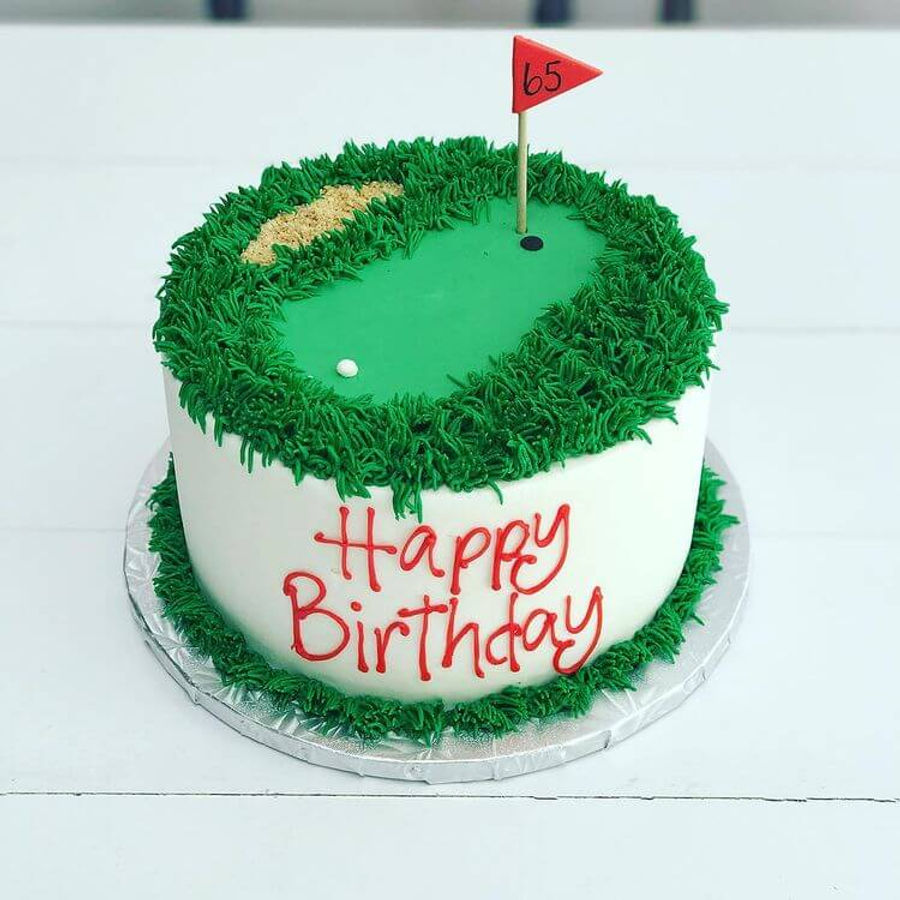 Birthday cake by Sweet Escape Cake Company, Indianapolis