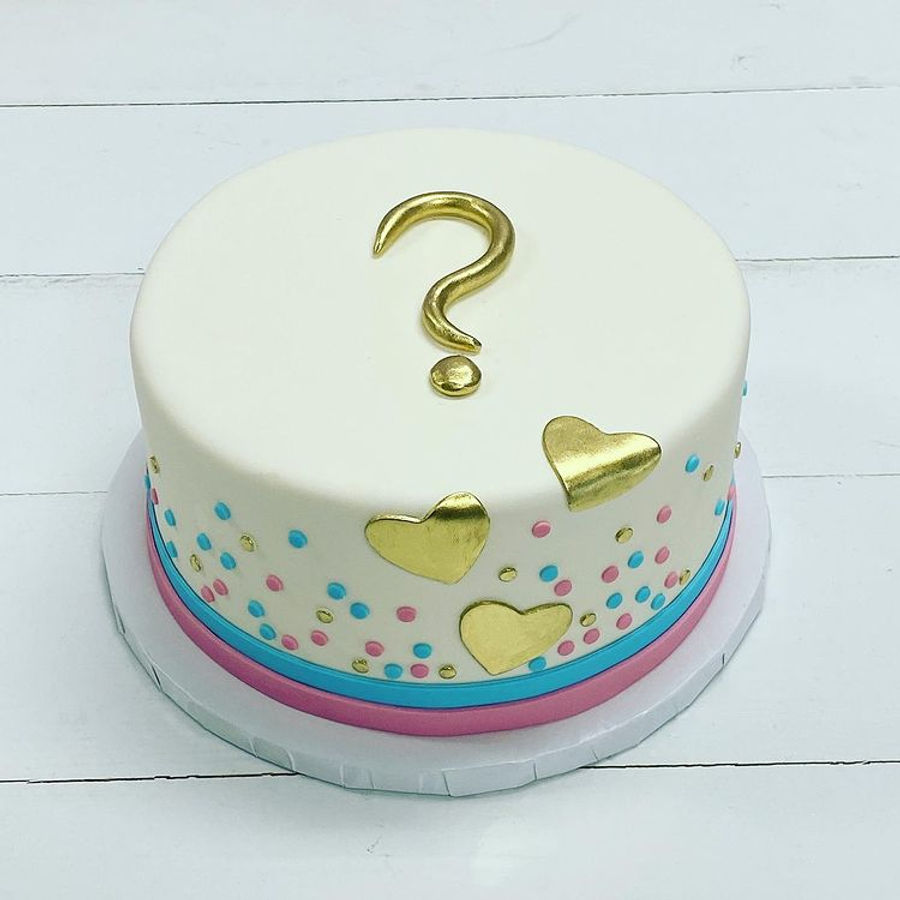 Baby shower cake by Sweet Escape Cake Company, Indianapolis