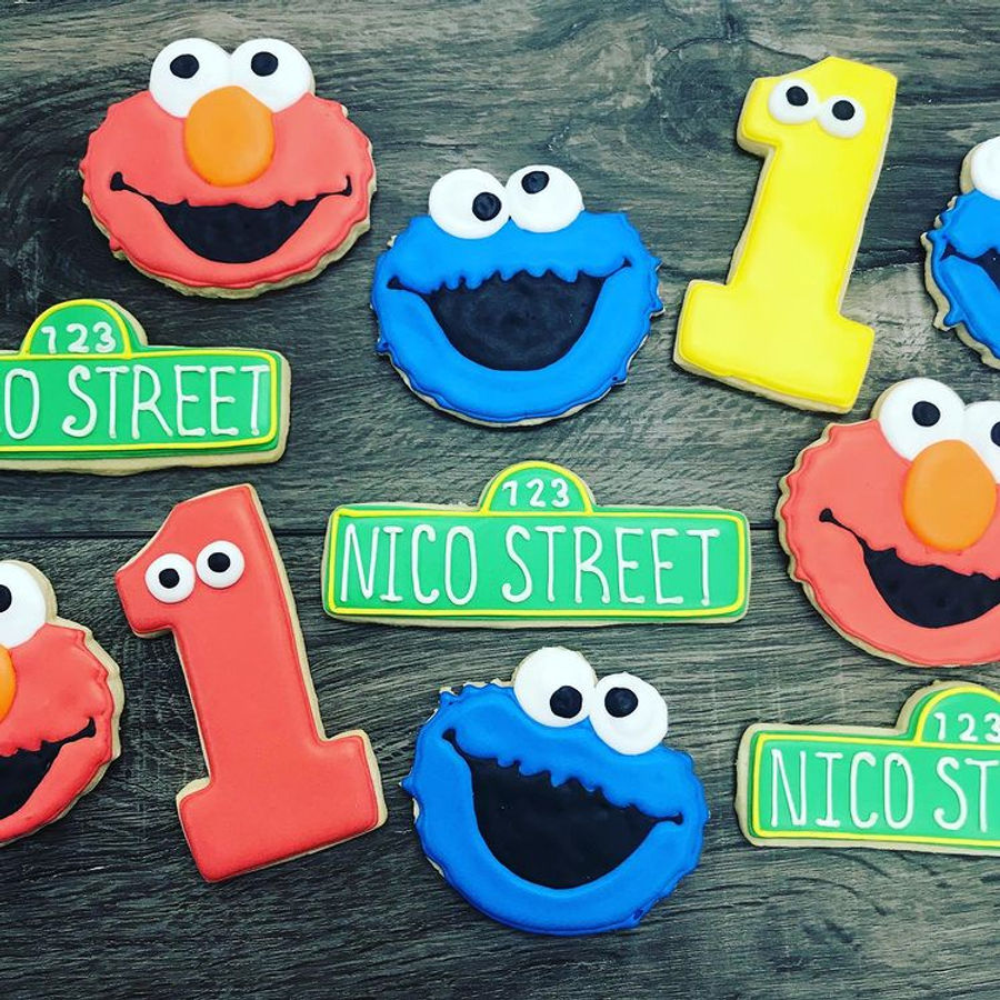Decorated cookies by Sweet Escape Cake Company, Indianapolis