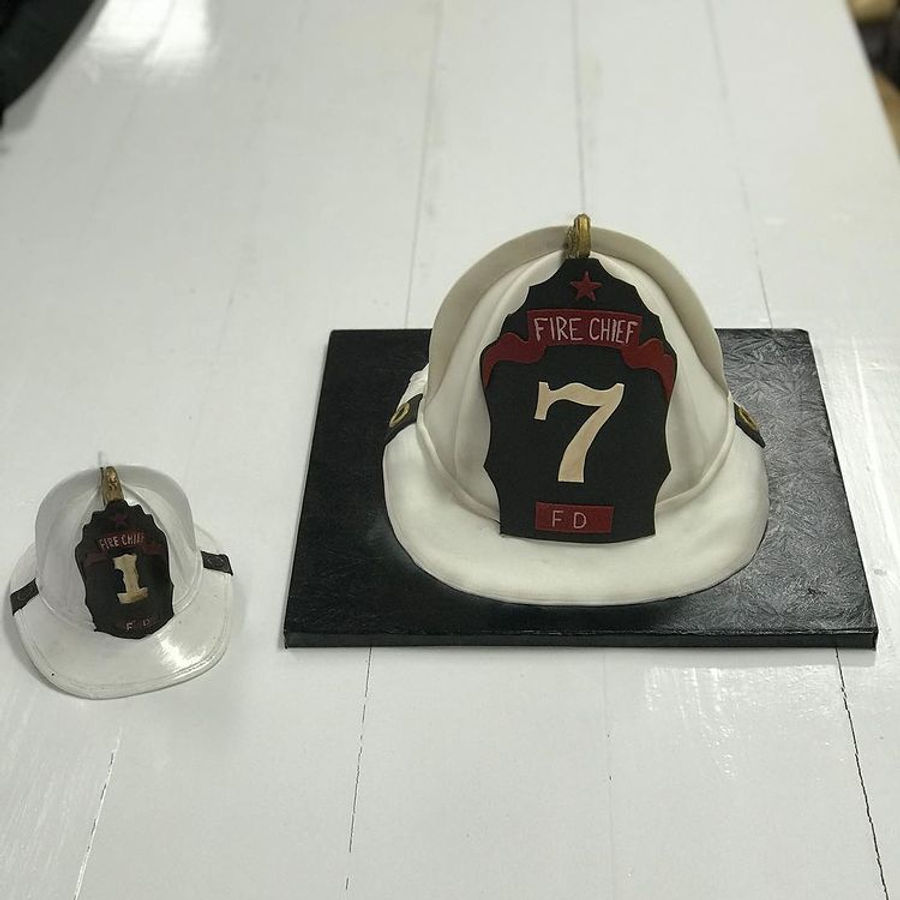 Retirement cake by Sweet Escape Cake Company, Indianapolis
