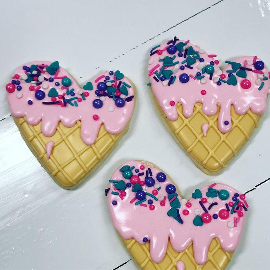 Decorated cookies by Sweet Escape Cake Company, Indianapolis