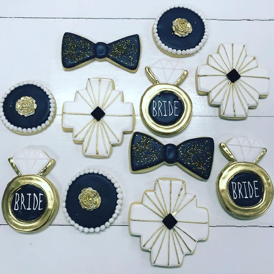 Decorated cookies by Sweet Escape Cake Company, Indianapolis