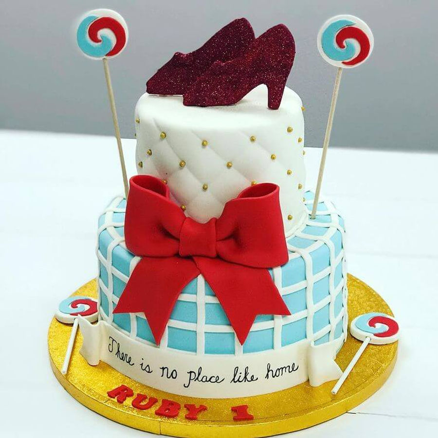 Birthday cake by Sweet Escape Cake Company, Indianapolis