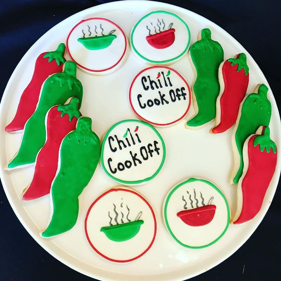 Decorated cookies by Sweet Escape Cake Company, Indianapolis