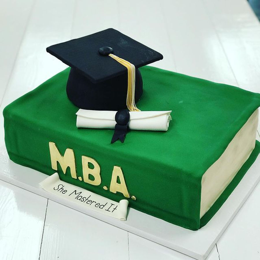 Graduation cake by Sweet Escape Cake Company, Indianapolis