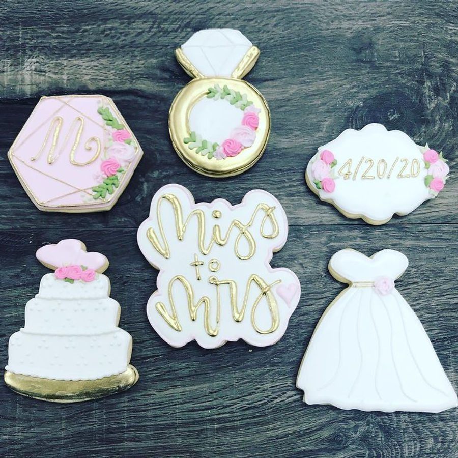 Decorated cookies by Sweet Escape Cake Company, Indianapolis