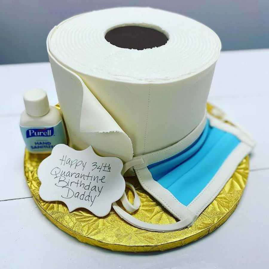 Birthday cake by Sweet Escape Cake Company, Indianapolis