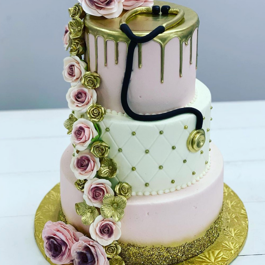 Graduation cake by Sweet Escape Cake Company, Indianapolis