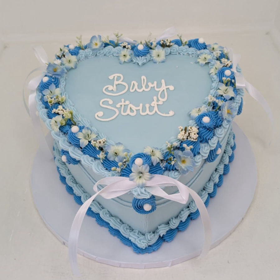 Baby shower cake by Sweet Escape Cake Company, Indianapolis