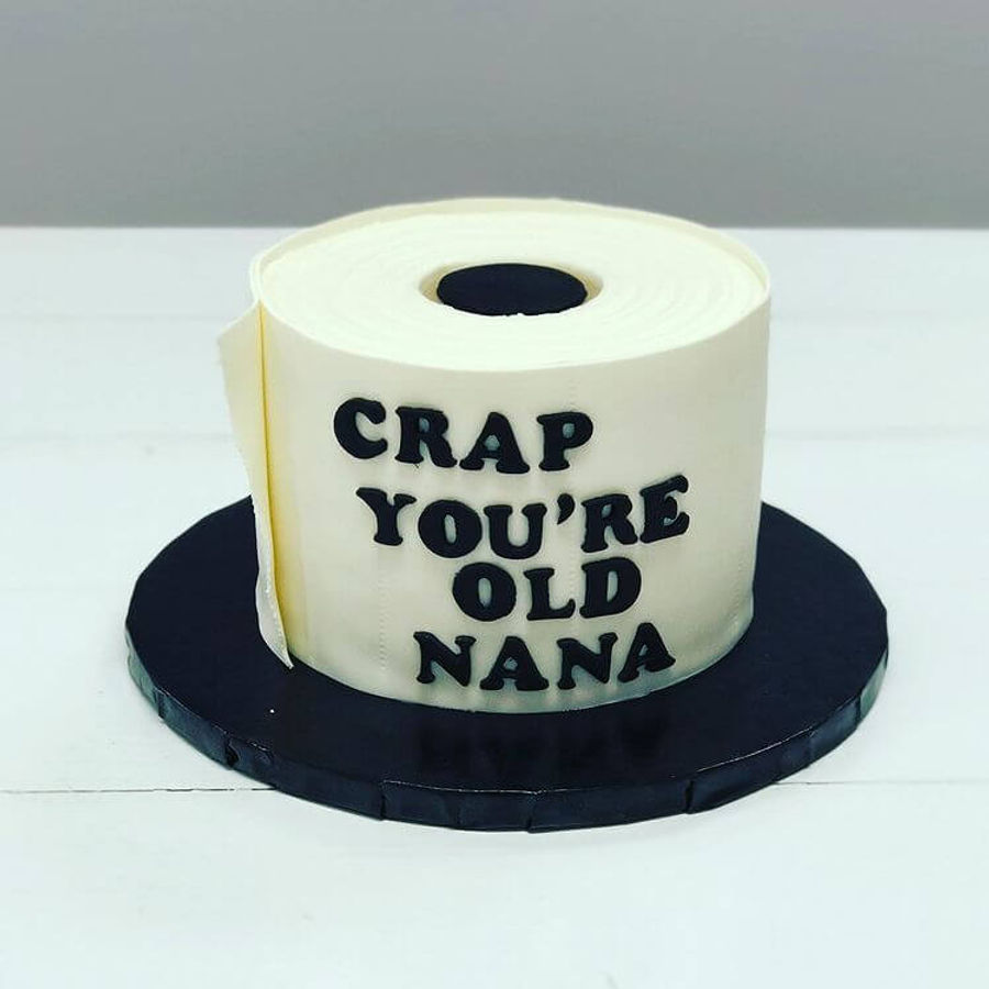 Birthday cake by Sweet Escape Cake Company, Indianapolis
