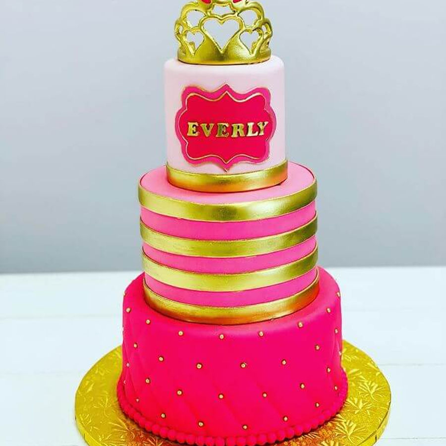 Birthday cake by Sweet Escape Cake Company, Indianapolis