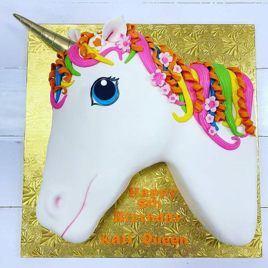 Birthday cake by Sweet Escape Cake Company, Indianapolis