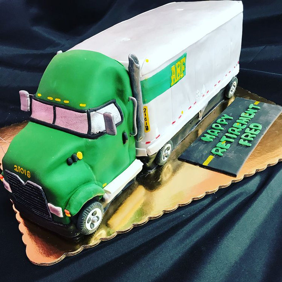 Retirement cake by Sweet Escape Cake Company, Indianapolis
