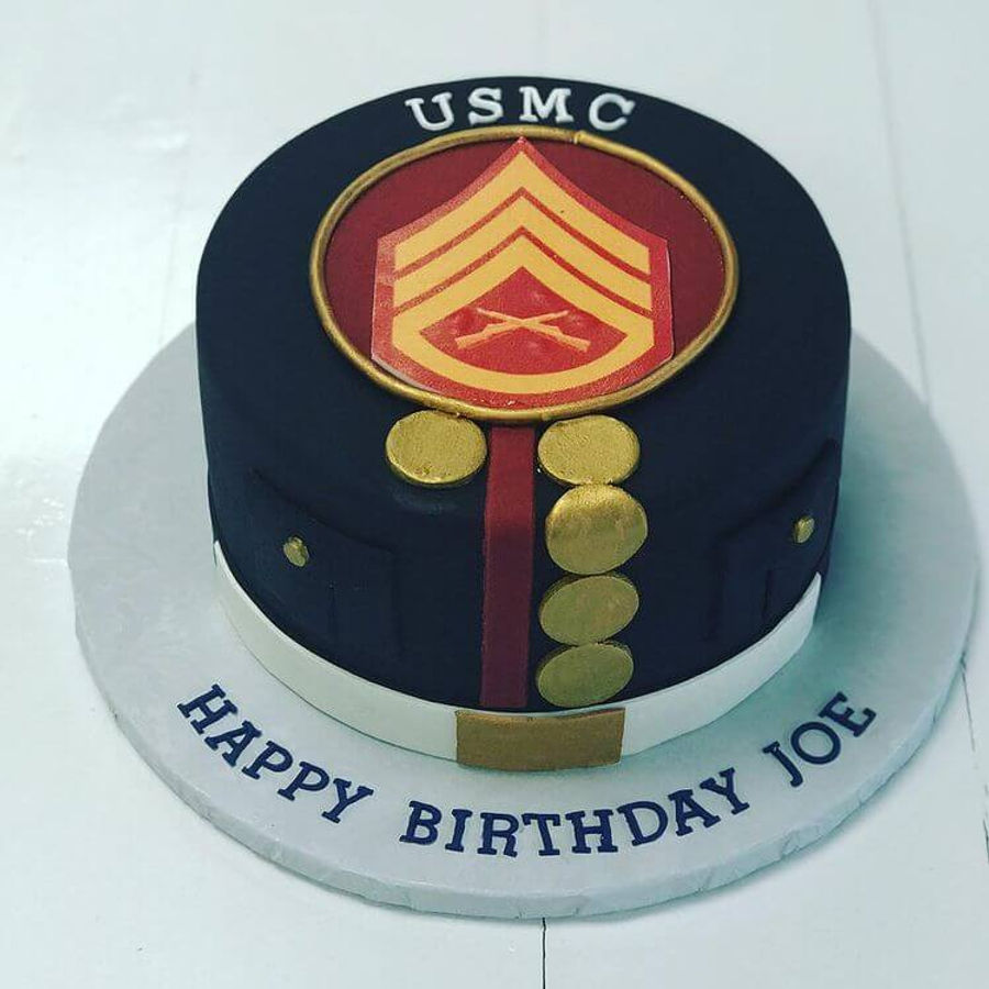 Birthday cake by Sweet Escape Cake Company, Indianapolis