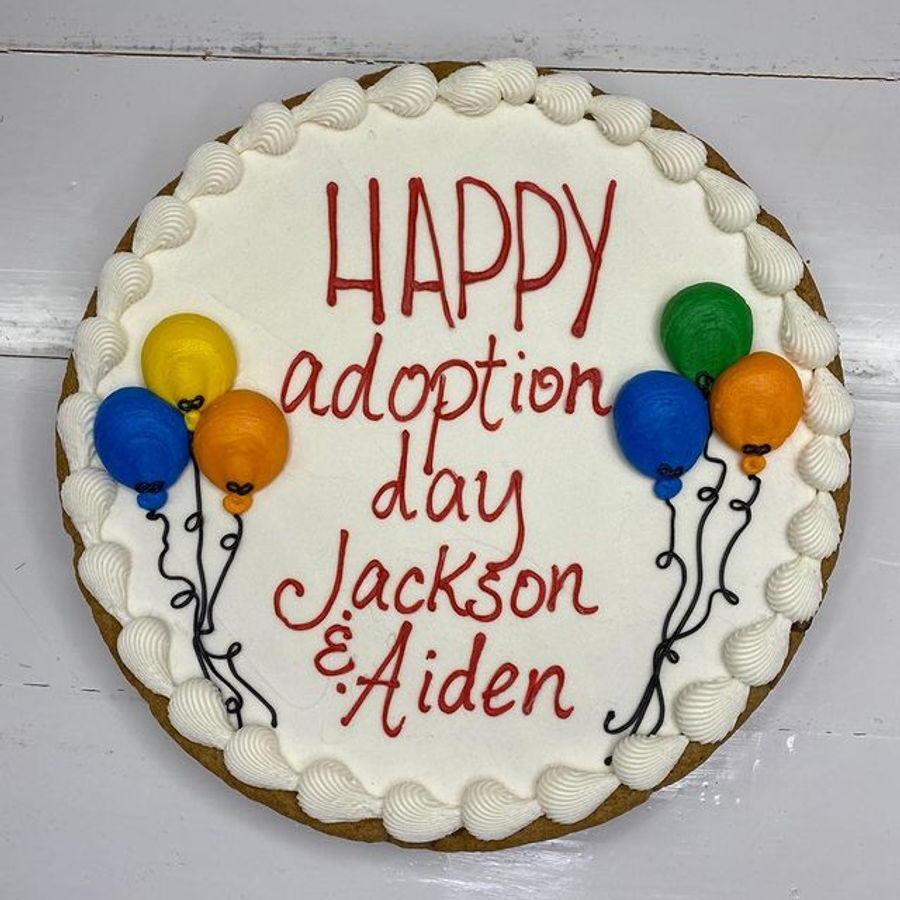 Cookie cake by Sweet Escape Cake Company, Indianapolis