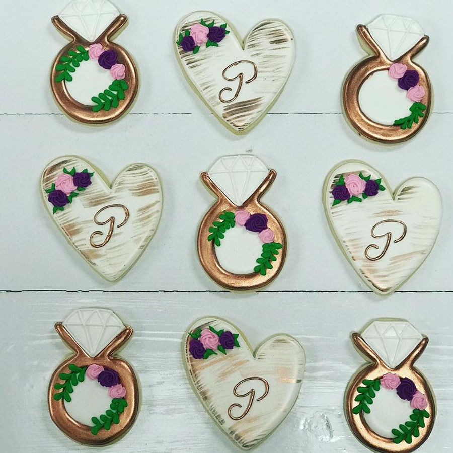 Decorated cookies by Sweet Escape Cake Company, Indianapolis