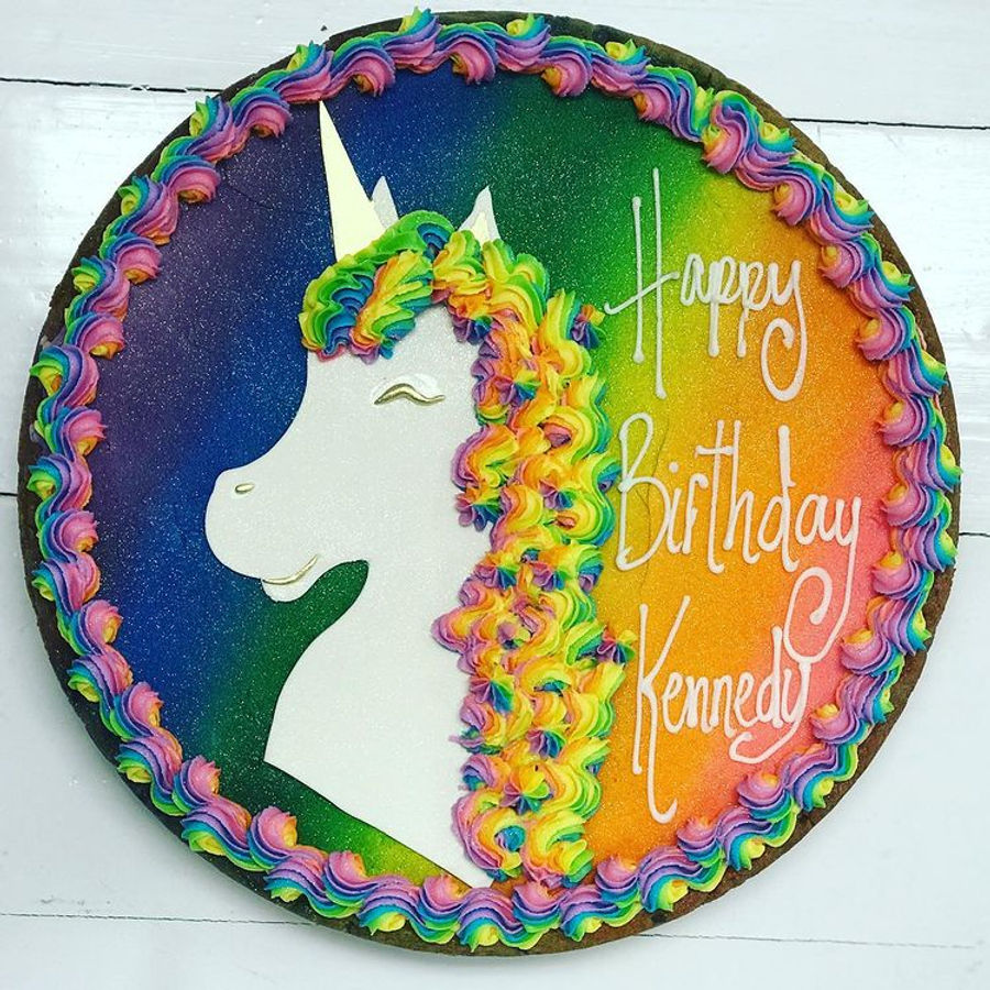 Cookie cake by Sweet Escape Cake Company, Indianapolis