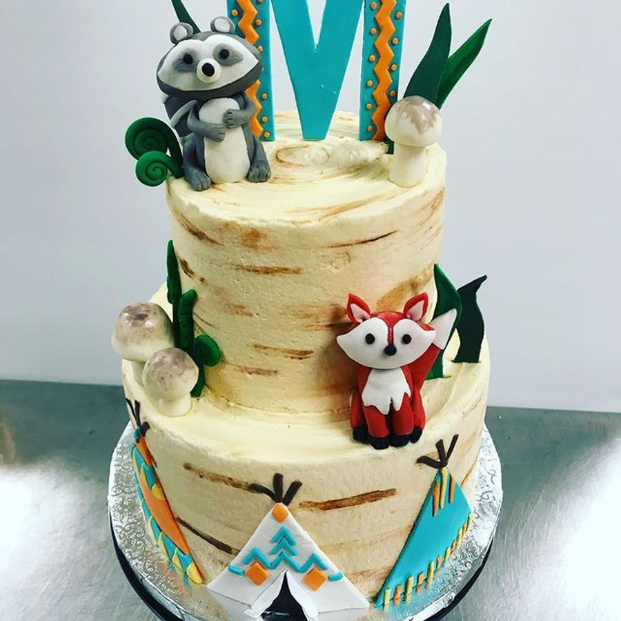 Baby shower cake by Sweet Escape Cake Company, Indianapolis