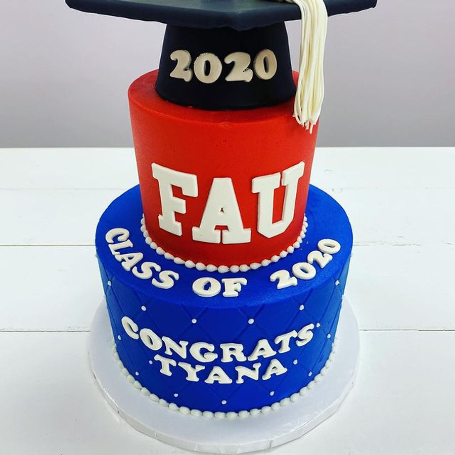 Graduation cake by Sweet Escape Cake Company, Indianapolis