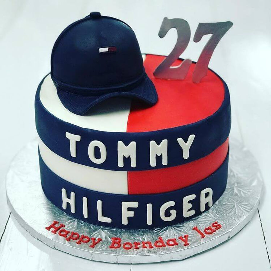Birthday cake by Sweet Escape Cake Company, Indianapolis