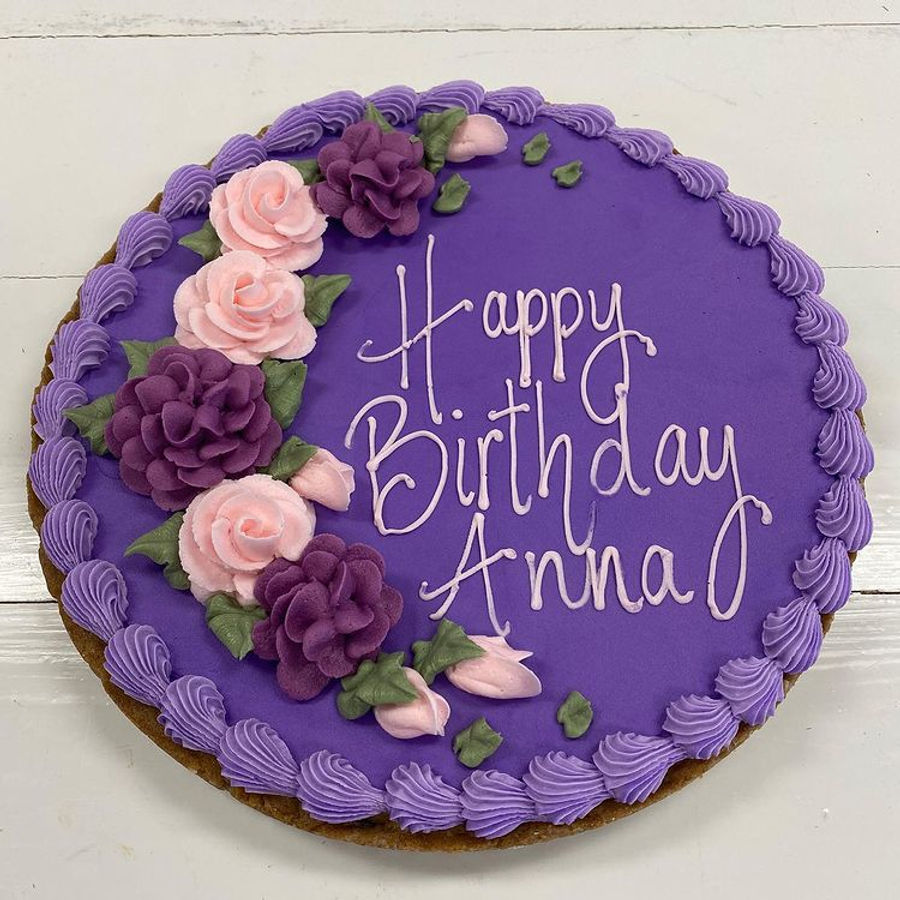 Cookie cake by Sweet Escape Cake Company, Indianapolis