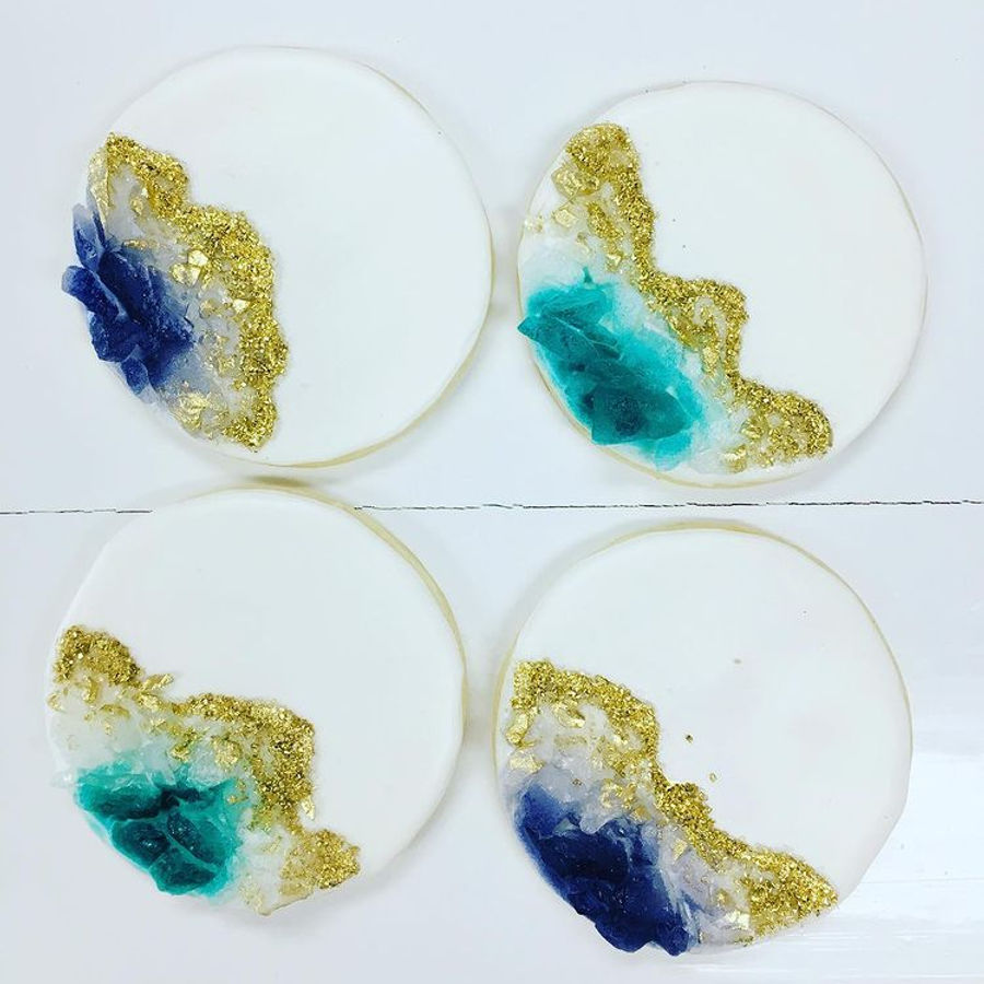 Decorated cookies by Sweet Escape Cake Company, Indianapolis