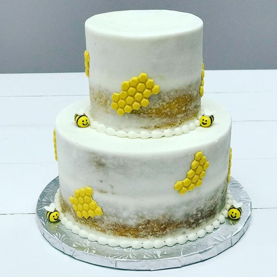 Baby shower cake by Sweet Escape Cake Company, Indianapolis