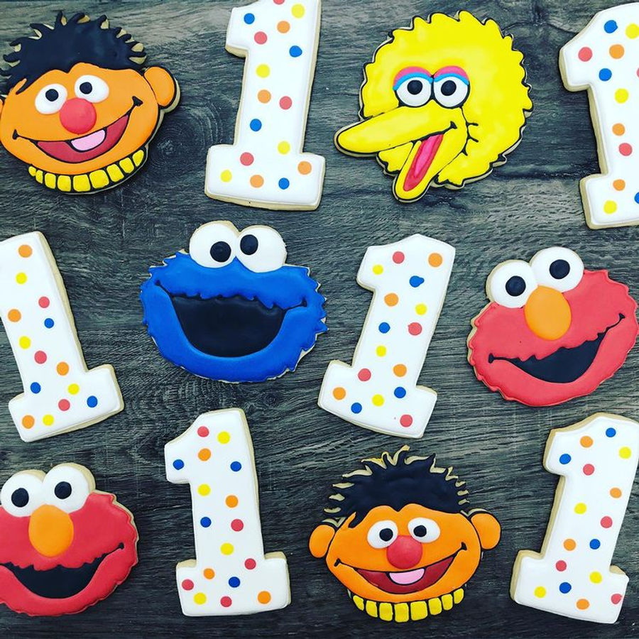 Decorated cookies by Sweet Escape Cake Company, Indianapolis