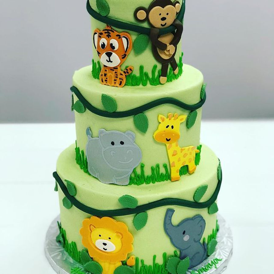 Baby shower cake by Sweet Escape Cake Company, Indianapolis