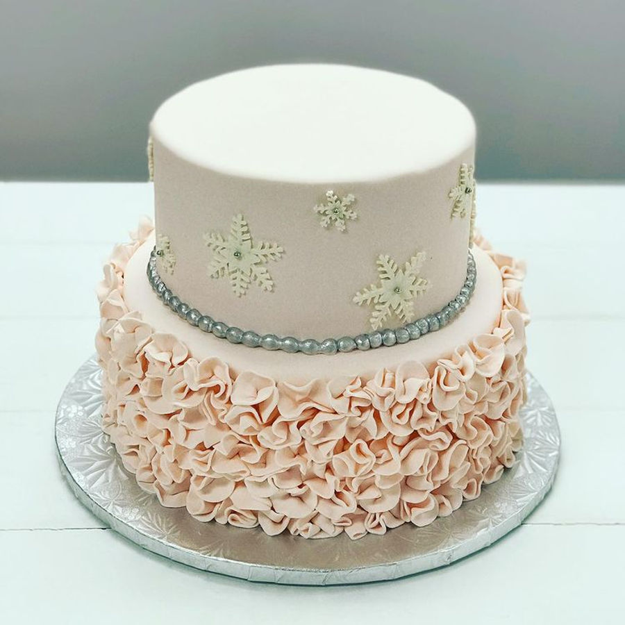 Baby shower cake by Sweet Escape Cake Company, Indianapolis