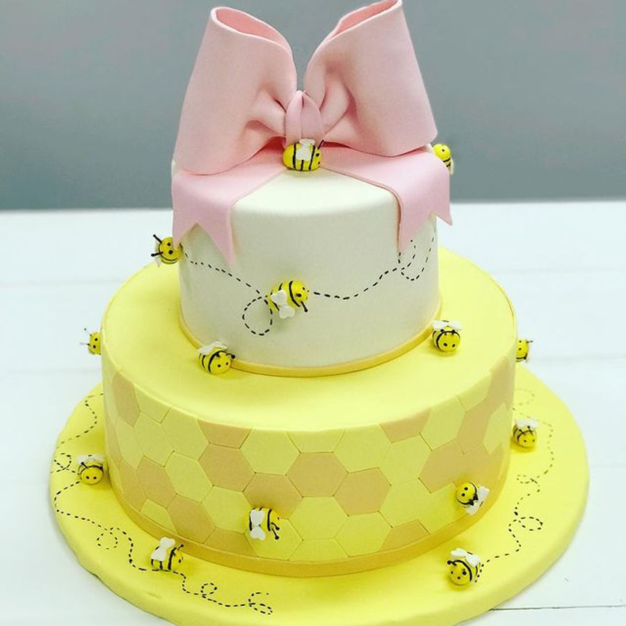 Baby shower cake by Sweet Escape Cake Company, Indianapolis