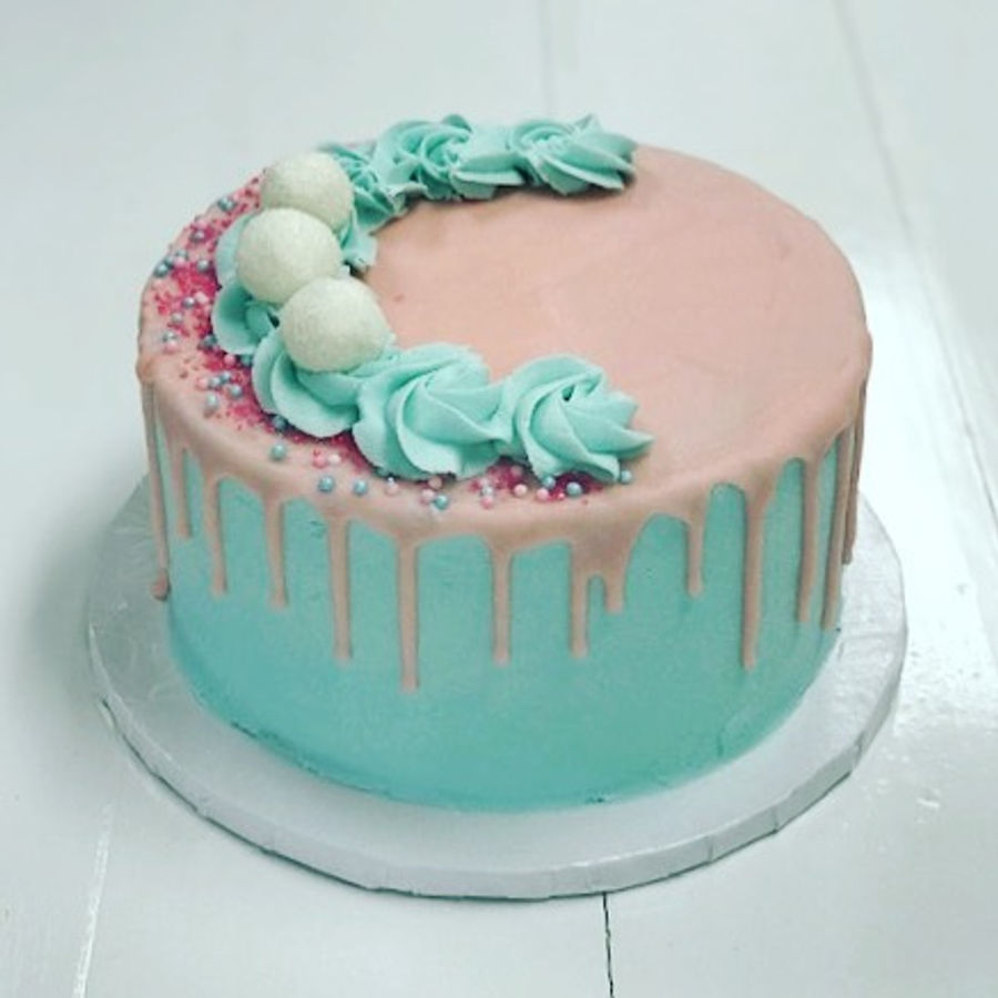 Baby shower cake by Sweet Escape Cake Company, Indianapolis