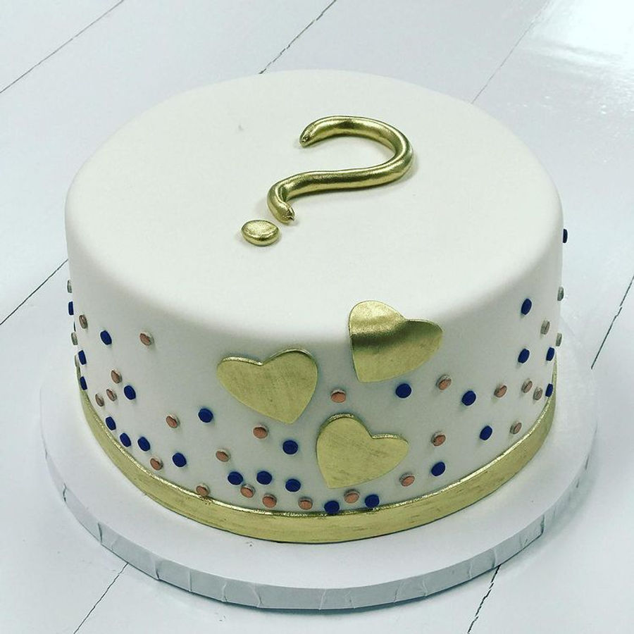 Baby shower cake by Sweet Escape Cake Company, Indianapolis