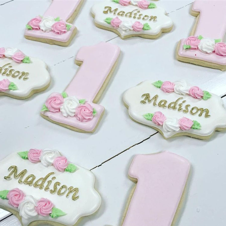 Decorated cookies by Sweet Escape Cake Company, Indianapolis