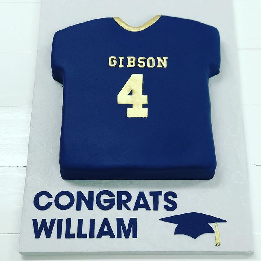 Graduation cake by Sweet Escape Cake Company, Indianapolis