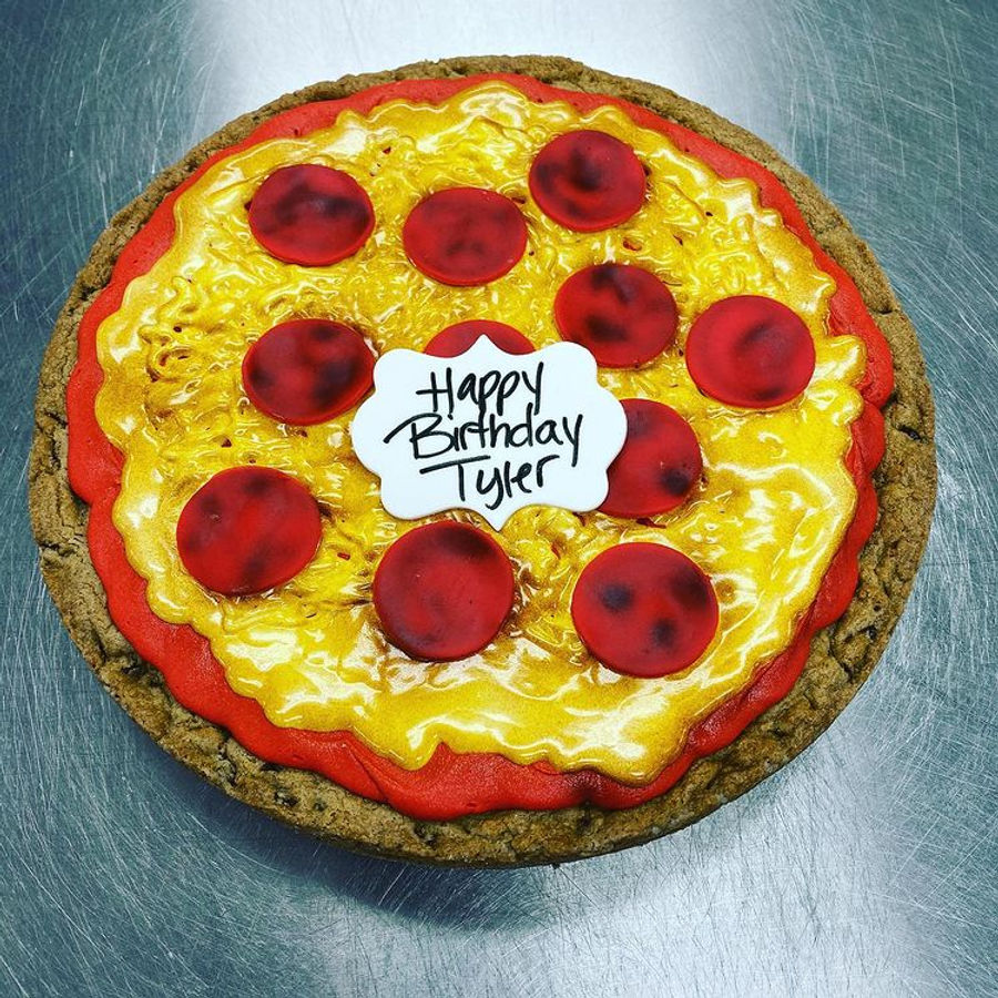 Cookie cake by Sweet Escape Cake Company, Indianapolis