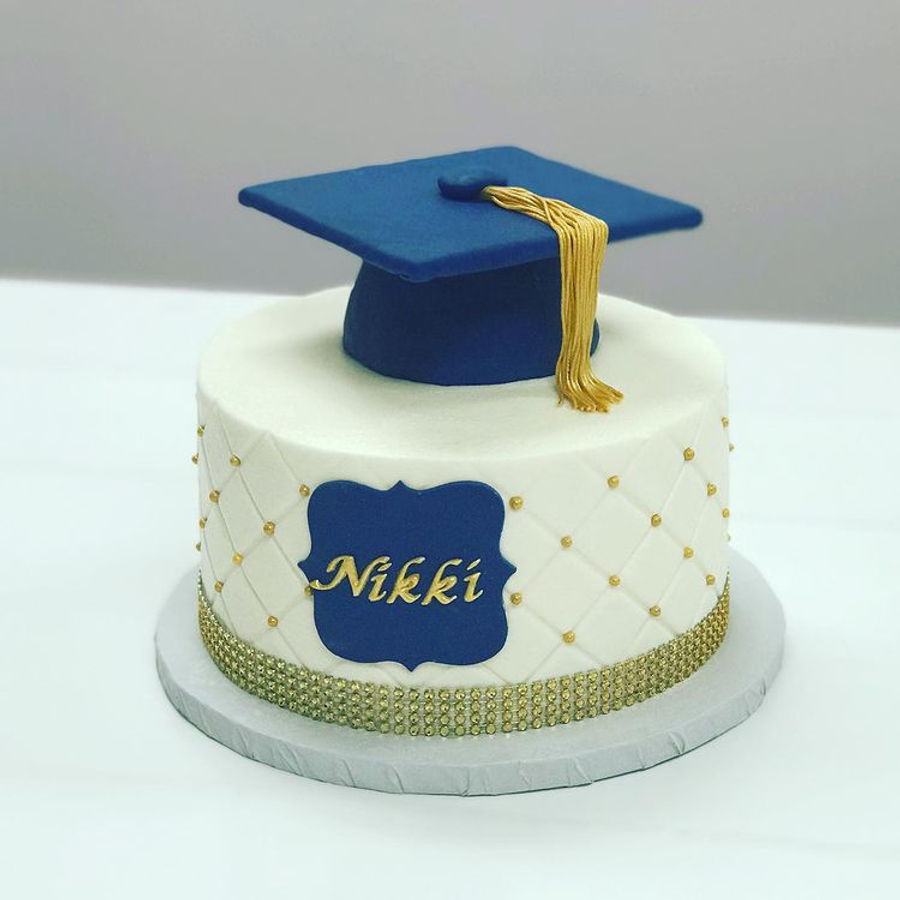 Graduation cake by Sweet Escape Cake Company, Indianapolis