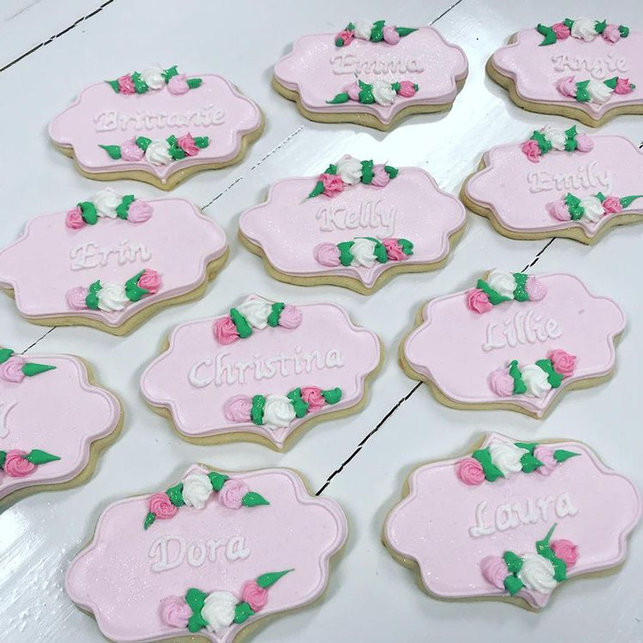 Decorated cookies by Sweet Escape Cake Company, Indianapolis