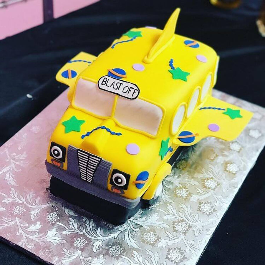 Birthday cake by Sweet Escape Cake Company, Indianapolis
